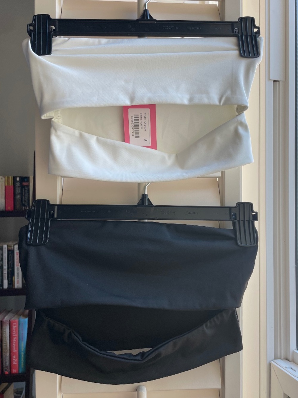 Edikted bandeau white and black NWT S